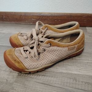 Women's Keen Mercer Lace ll CNX Latte Trekker Sneakers